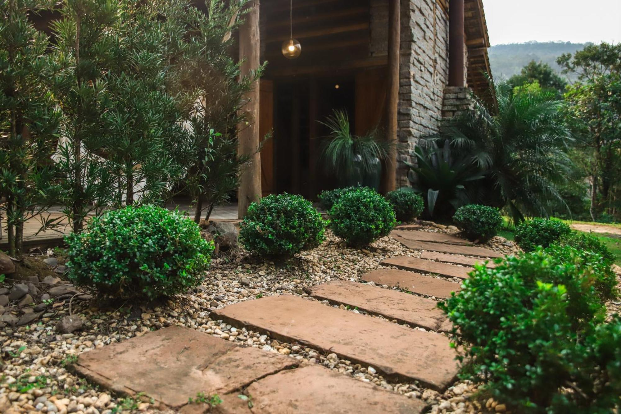 Chale Casa De Pedra, Vivenda Serra Velha, Chales De Montanha Timbe do Sul Buitenkant foto