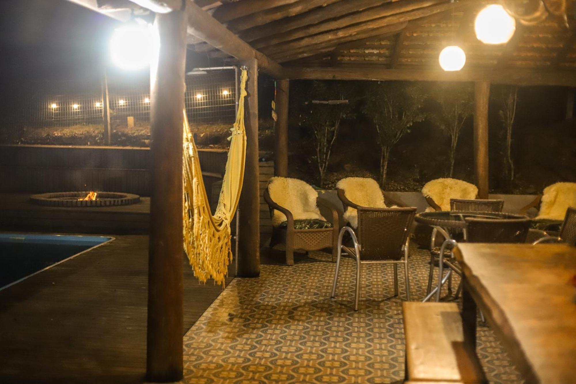 Chale Casa De Pedra, Vivenda Serra Velha, Chales De Montanha Timbe do Sul Buitenkant foto